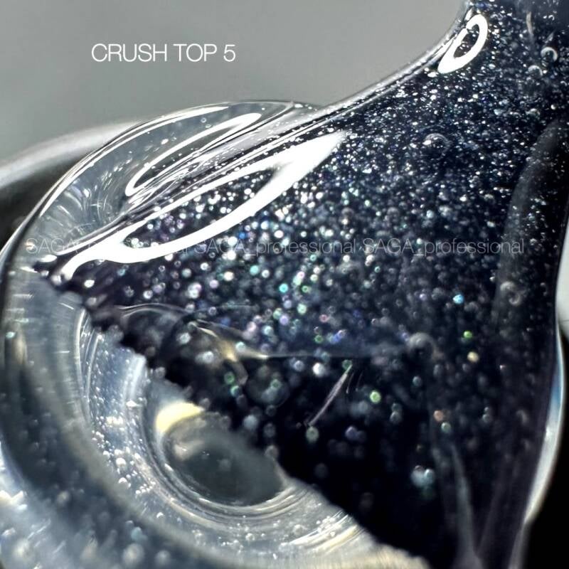 SAGA CRUSH 05 (transparent with fine shimmer) 10ml - No5 - All Pro Beauty