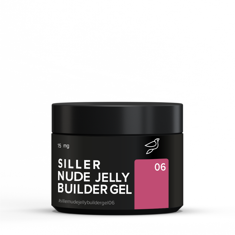 Siller Nude Jelly Builder Gel 06, 15ml - All Pro Beauty
