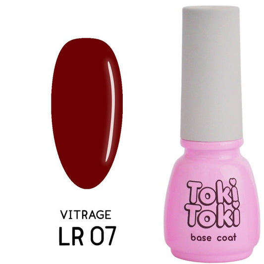 Toki-Toki Gel polish Lady in Red #07