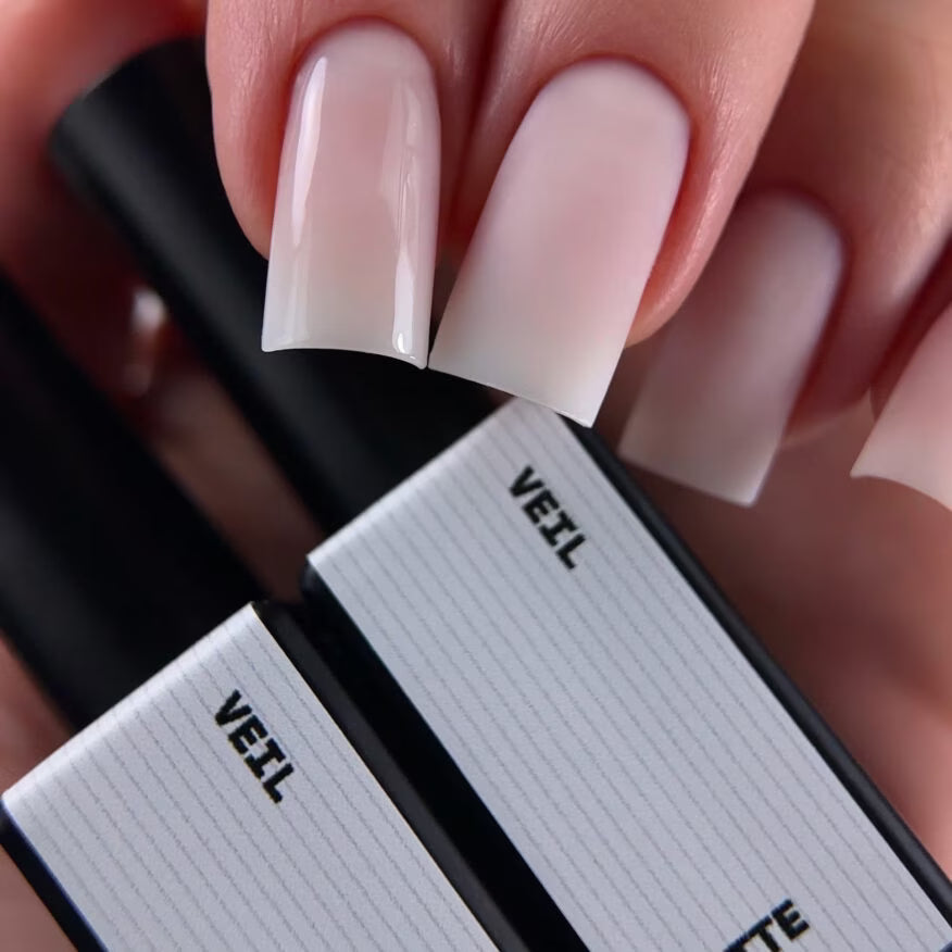 BIBLIOTEKA Gloss Cover TOP № 01 Veil – Semi-transparent milky, 10 ml
