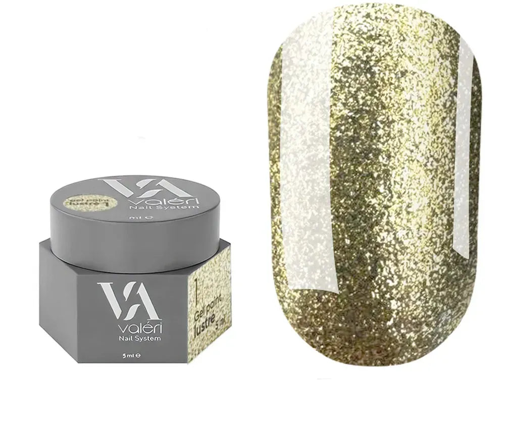 Valeri Gel Paint Lustre, 5ml №1 - All Pro Beauty