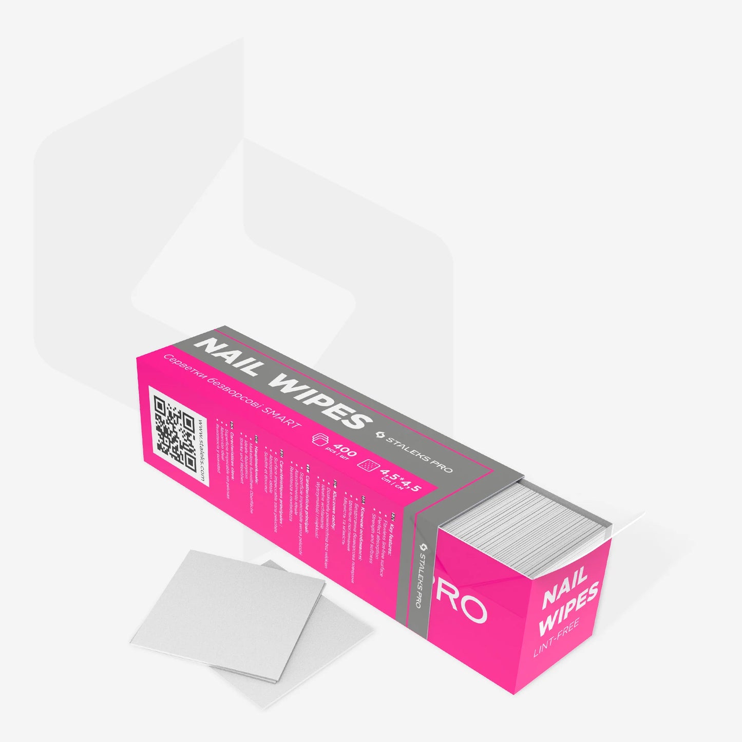 STALEKS Lint-free wipes SMART 400 pcs (WS-400)