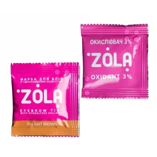 ZOLA EYEBROW TINT WITH COLLAGEN No1 (5ml) - All Pro Beauty
